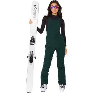 half days carson bib pant in alpine green